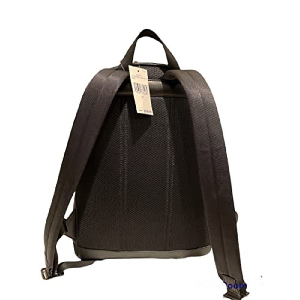 Michael Kors Men's Cooper Logo Stripe Backpack Bag Brown/Marigold New $548 - Picture 3 of 3